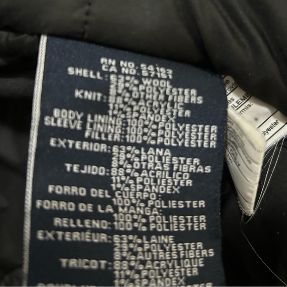 Tommy Hilfiger, Men, Wool Jacket, Charcoal, Large - Picture 6 of 6